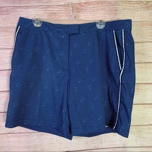 Lady Hagen NWT Nautical Sail Golf Short Sz14